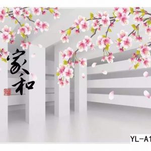 Japanese Blossom Flower Wall Art